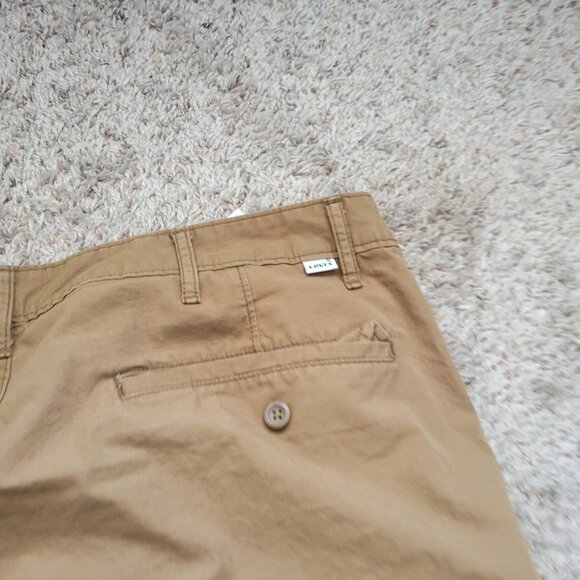 Levis Cargo Shorts Mens 38 Brown Multi Pocket - Picture 7 of 8
